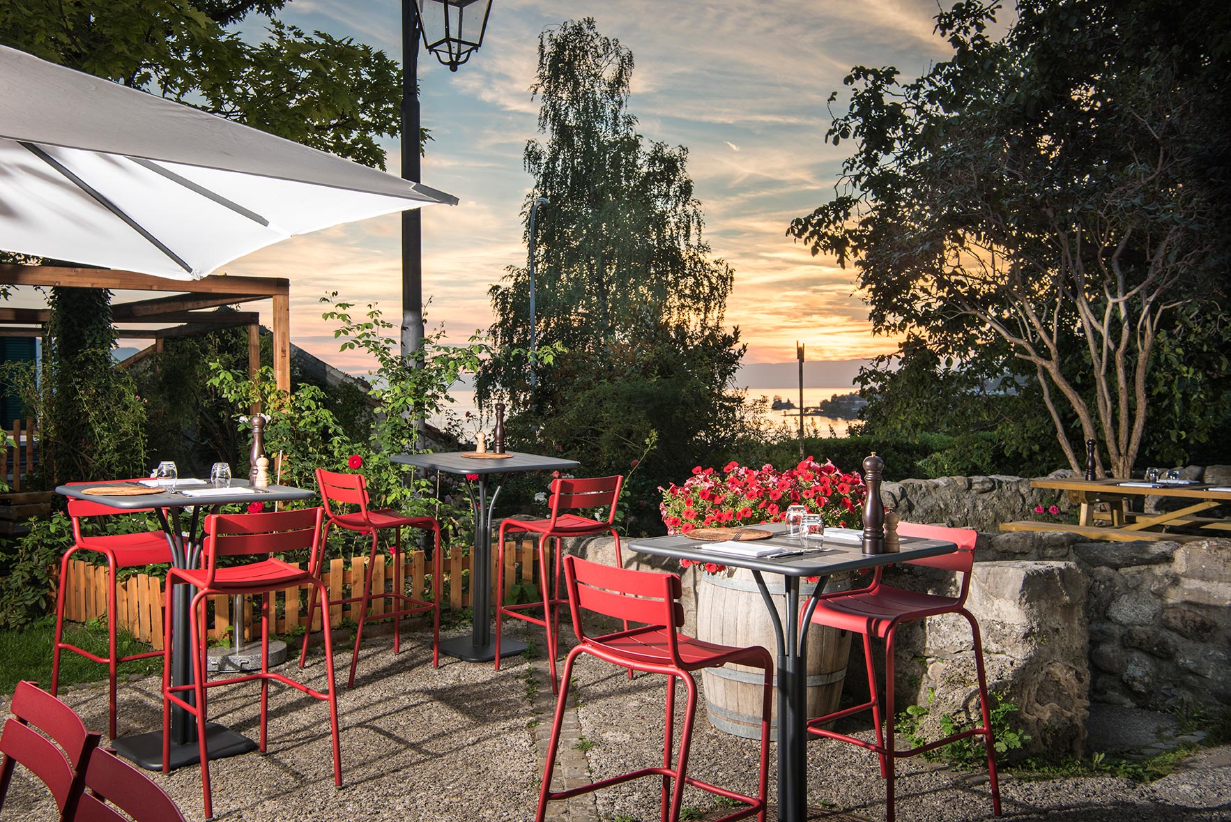 Restaurant le Museum Montreux - Terrasse